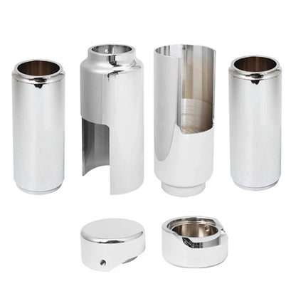 6 x Front Fork Boot Slider Shock Covers for Harley Street Bob (2018-2022)