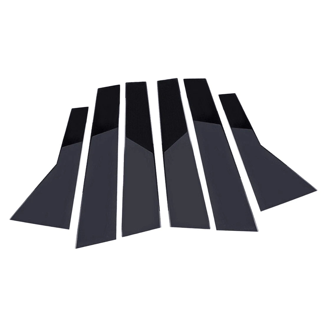 Black Door B C Pillar Mirror Plate Trim for Cadillac XT5 (2016-2021)