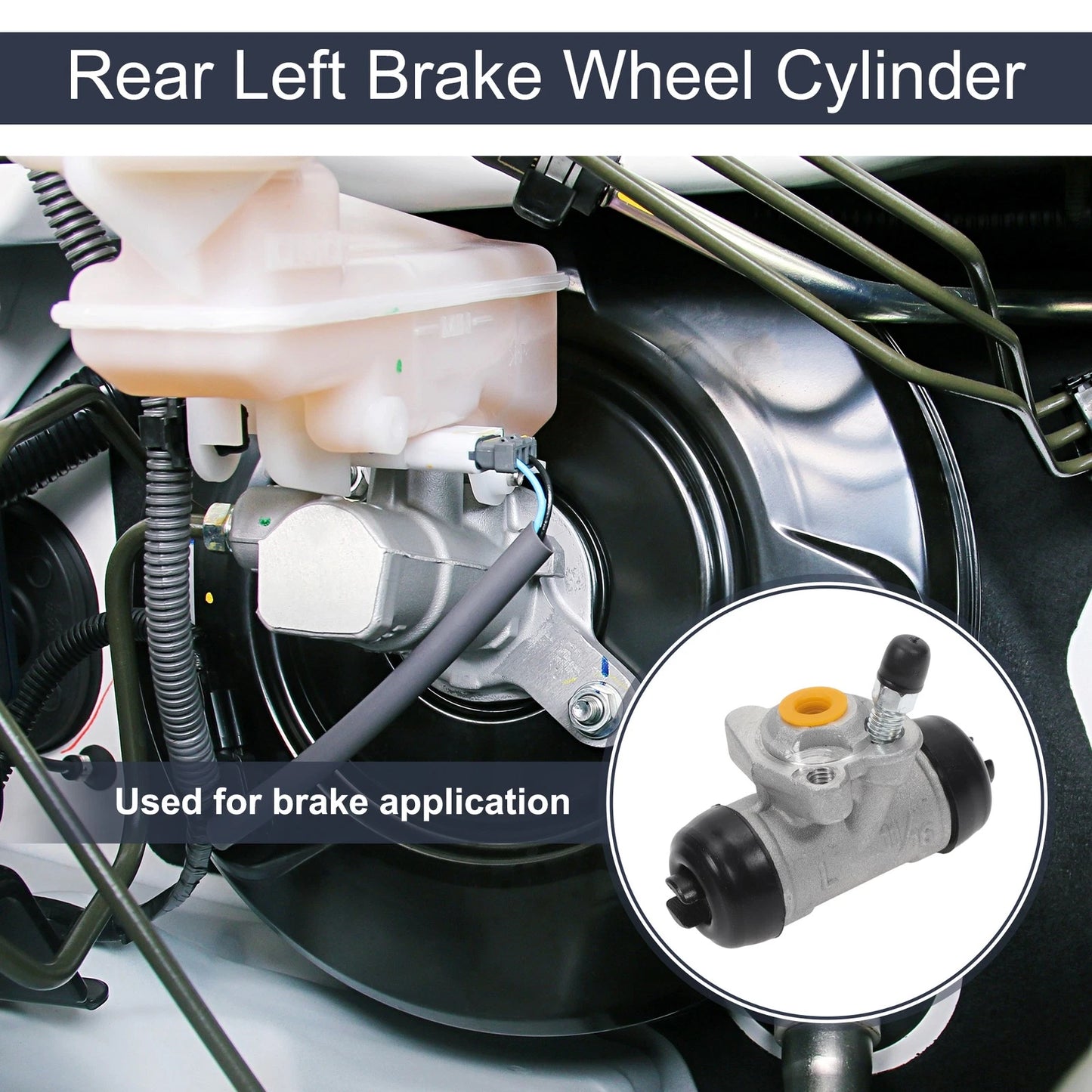 Rear Left Brake Wheel Cylinder for Toyota Echo (2000–2005)