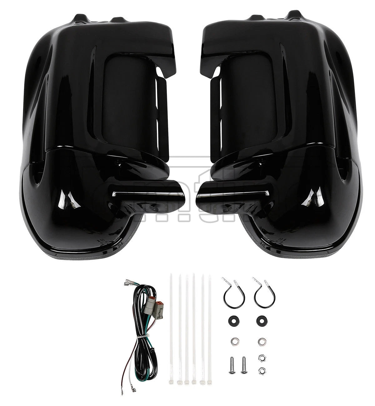 Vented Fairing Speaker Glove Kit for Harley Touring Road King (1983-2013)