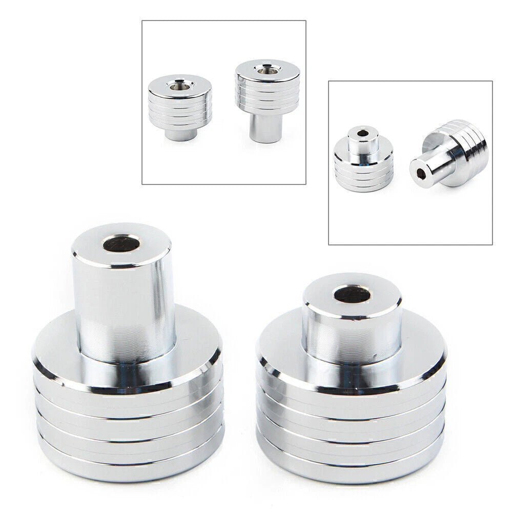 Handle Bar End Plug for Honda Rebel 500 300 (2017-2019) Silver