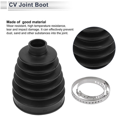 Outer CV Joint Boot Kit for BMW X3 (2004-2010) - Includes Clamps