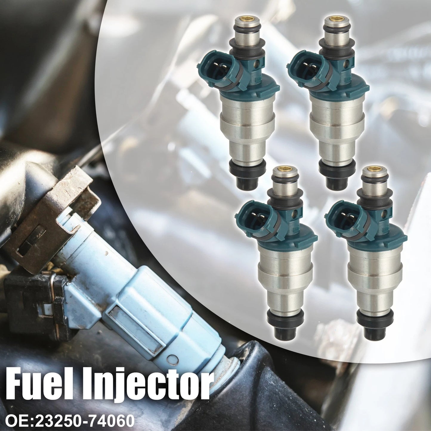 4 x Fuel Injector Nozzle for Toyota Camry 2.0L 3S-FE (1987–1992)