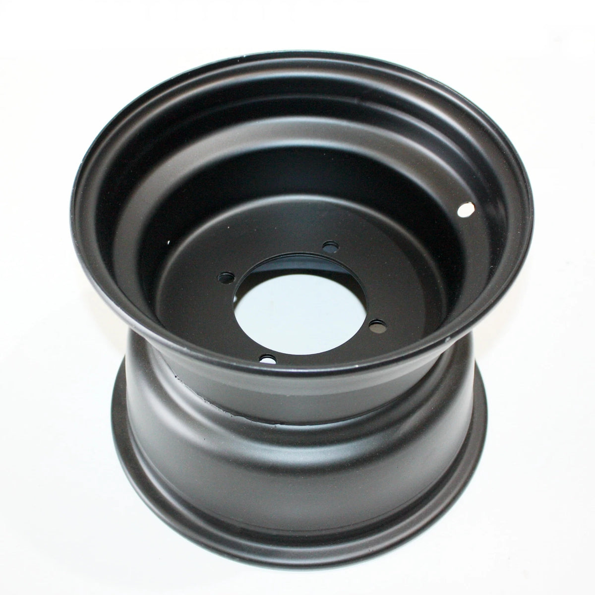 Black 10" 90mm 4 Stud Rear Wheel Rim for Quad Dirt Bike ATV Buggy