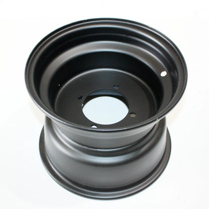 Black 10" 90mm 4 Stud Rear Wheel Rim for Quad Dirt Bike ATV Buggy
