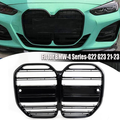 Gloss Black Front Grille for 2021-2024 BMW 4 Series G22 G23 430i M440i