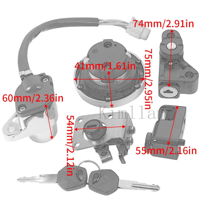 Ignition Key Switch Lock Set for Suzuki VZ1500 Boulevard M90 (2009-2019)
