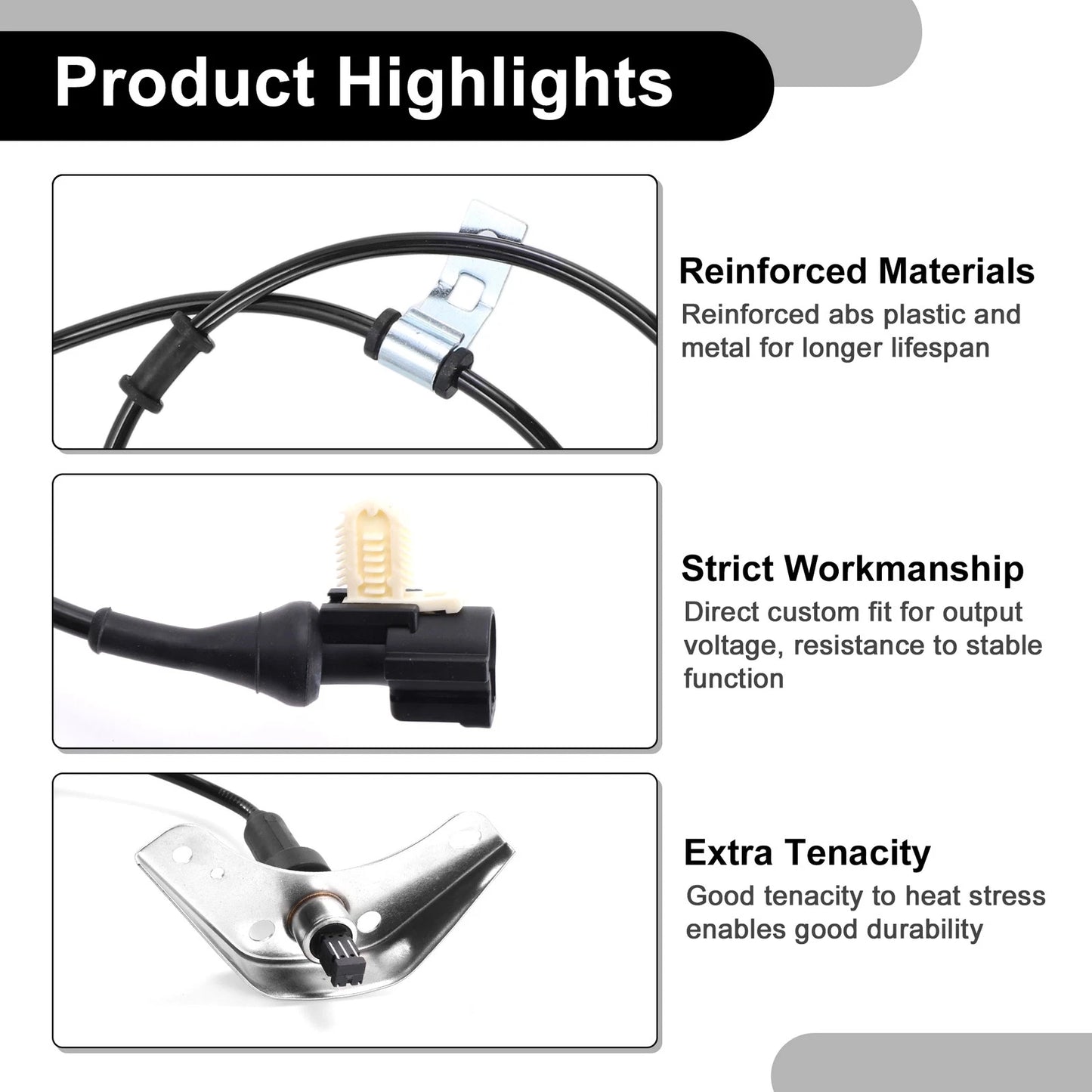 ABS Wheel Speed Sensor for Ford E-250 (2005-2007)