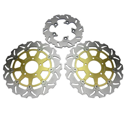 Front & Rear Brake Disc Rotors for Suzuki GSXR 1000 600 750 (2003-2005)