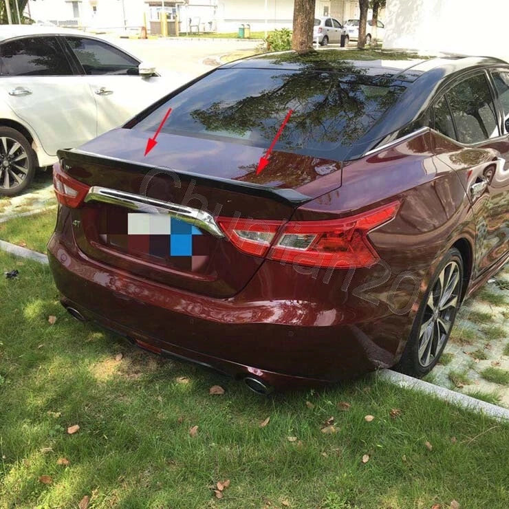 Boot Spoiler Wing for 2016-2021 Nissan Maxima Sedan Unpainted ABS (2016-2021)