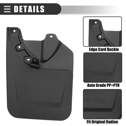 Mud Flaps Splash Guards Set for Toyota Tacoma (2023)