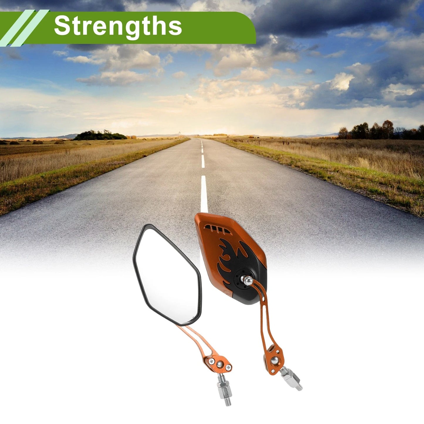 M8/M10 Rear View Mirrors for Motorcycle