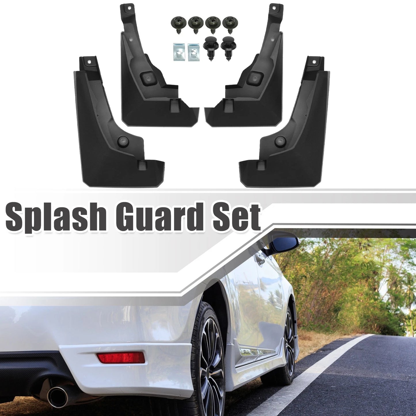 Mud Flaps Splash Guards for Toyota RAV4 (2019-2023)