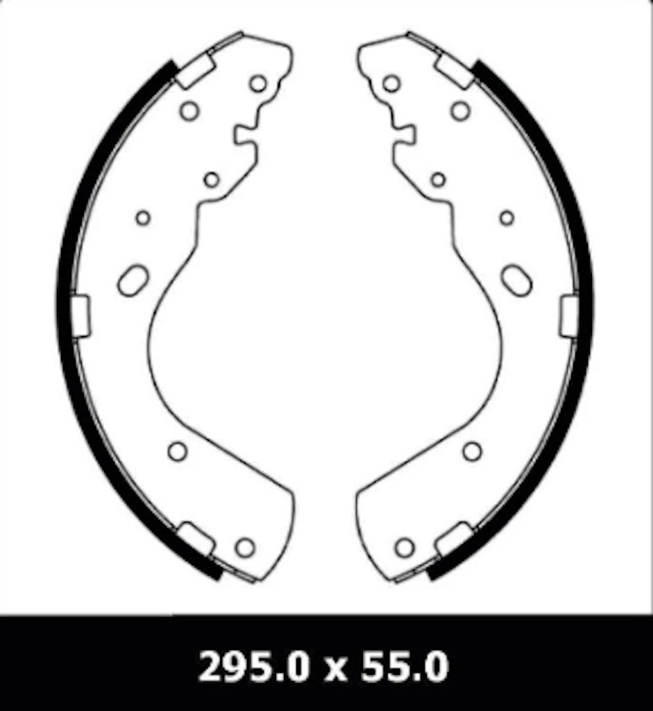 Rear Brake Shoe Drum Overhaul for Mazda BT50 UN 4X4