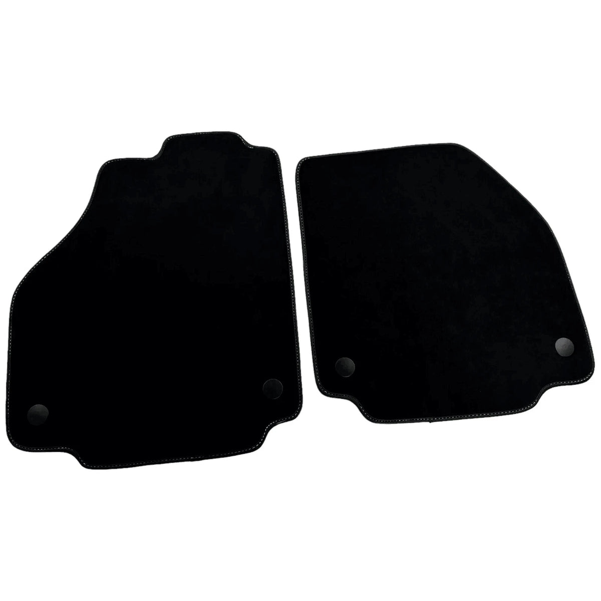 Black Alcantara Floor Mats for Ferrari 488 Spider (2015-2022)