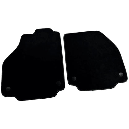 Black Alcantara Floor Mats for Ferrari 488 Spider (2015-2022)
