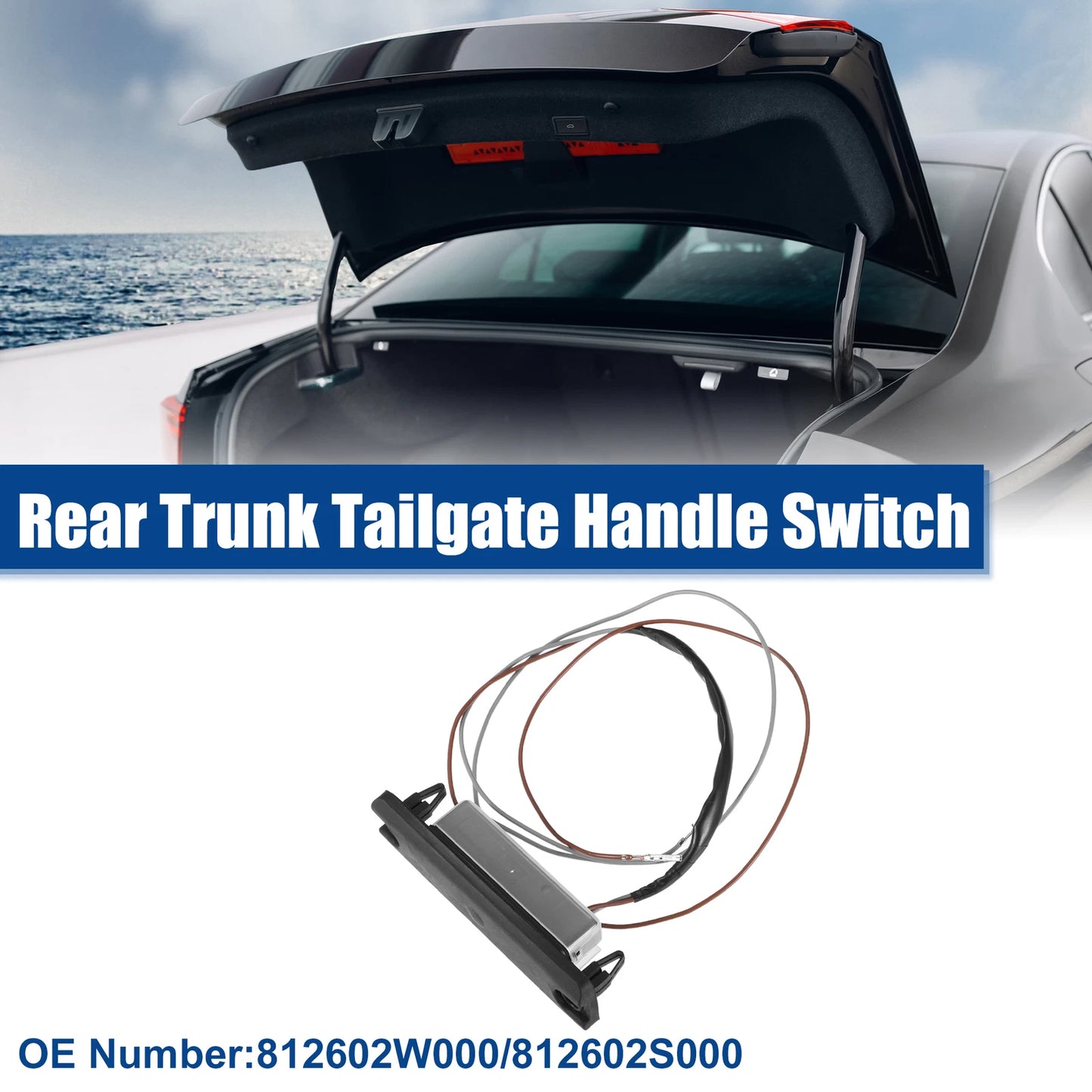 Rear Trunk Tailgate Release Switch for Hyundai Santa Fe (2013-2019)