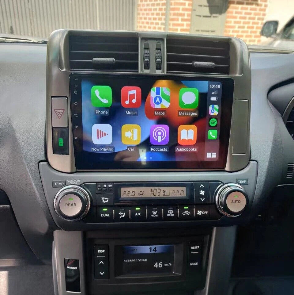 Android Head Unit 4/64G for Toyota Prado (2009-2013) CarPlay GPS Radio
