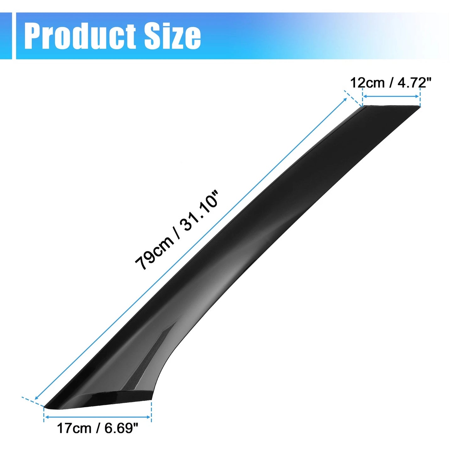 Windshield A-Pillar Trim Panels 2 x Left Right for Ford Flex (2009-2019)