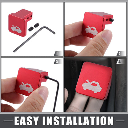 Auto Hood Release Latch Handle for Honda CR-V (1997-2006) Red
