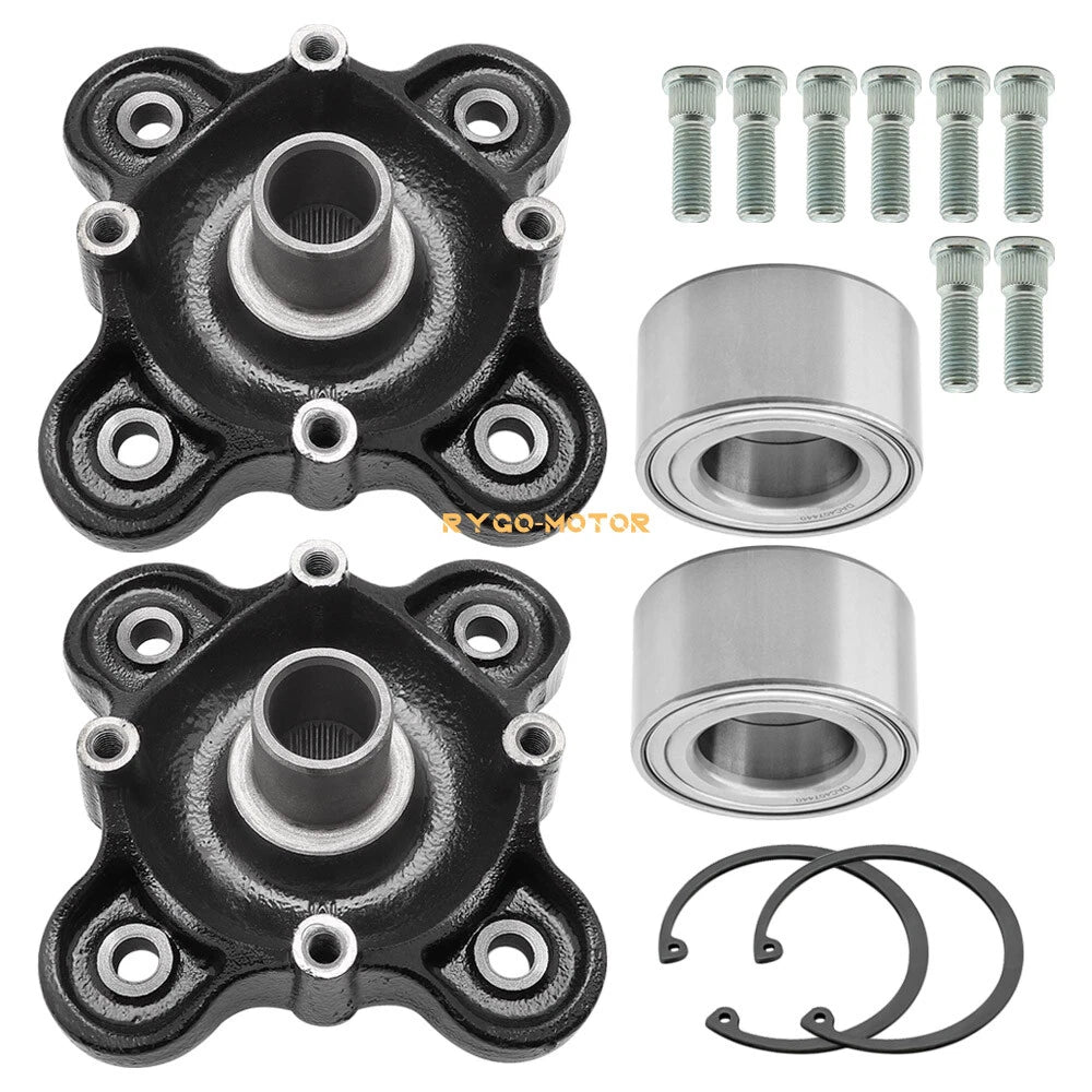 2x Rear Wheel Hub & Bearing Kit for Polaris Ranger XP900/Crew XP900 (2013–2019)