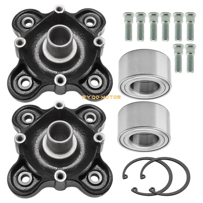 2x Rear Wheel Hub & Bearing Kit for Polaris Ranger XP900/Crew XP900 (2013–2019)