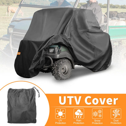 210D-PU Waterproof UTV Cover Side by Side for Kawasaki MULE SX