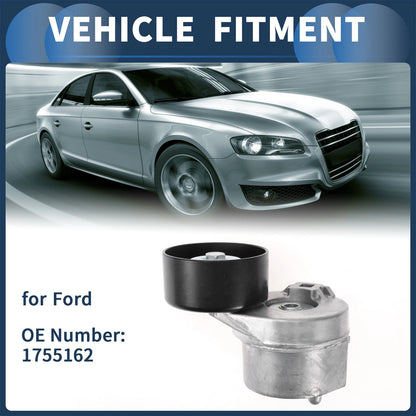 Belt Tensioner for Ford Transit 2.4 (2000-2014) - Durable Metal 1 x Piece