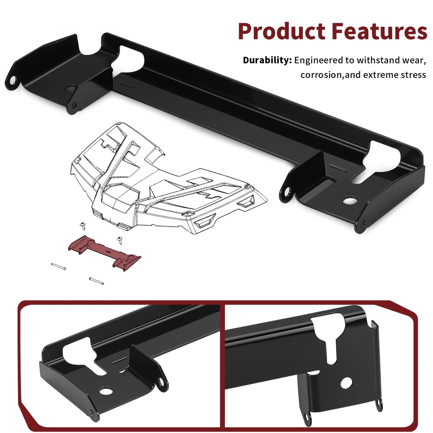 Front Rack Pivot Bracket for Polaris Sportsman (2012–2014)