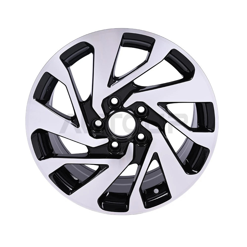 Wheel Rim 16 Machined Black Alloy for Honda Civic (2016–2021)