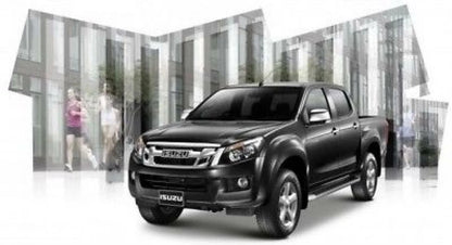 Carbon Tail Light Covers for Isuzu D-Max (2012-2015)