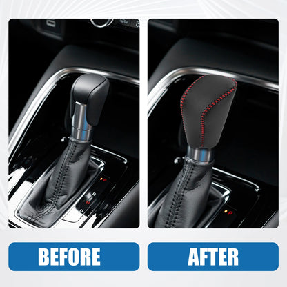 Gear Shifting Knob Cover for Lexus GS 300 2018-2019 Black Red