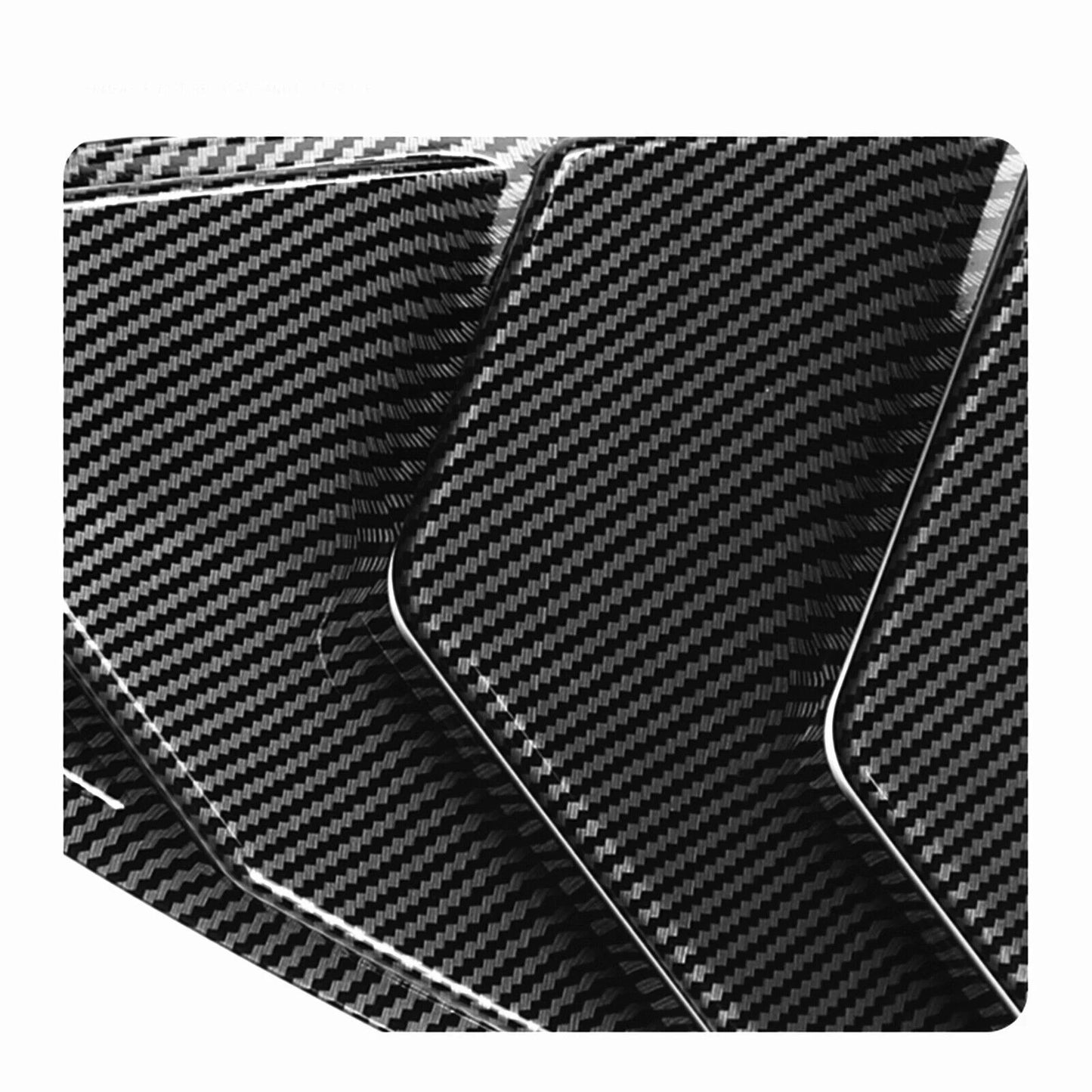 Rear Side Window Louver Trim Cover for Tesla Model Y (2020-2024)