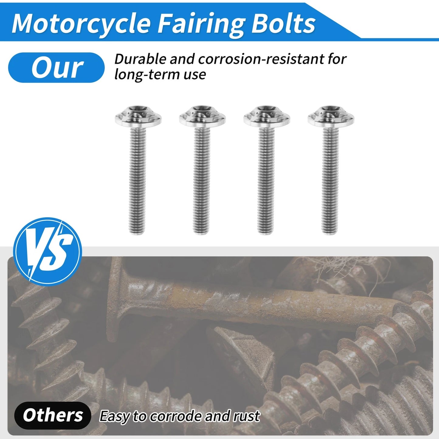 Windshield Bolts 2 x for Harley Road Glide (2015–2024)