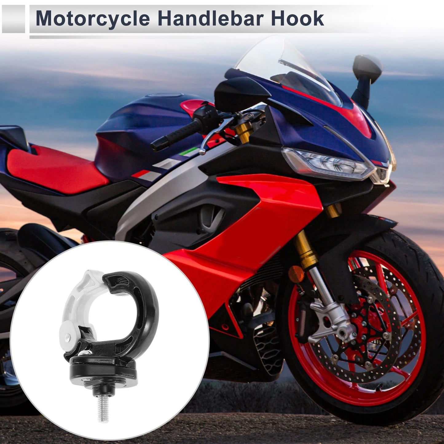 Round Shape Aluminum Alloy Motorcycle Hanging Hook / 1 Pc / Hanging Hook for Motorcycle