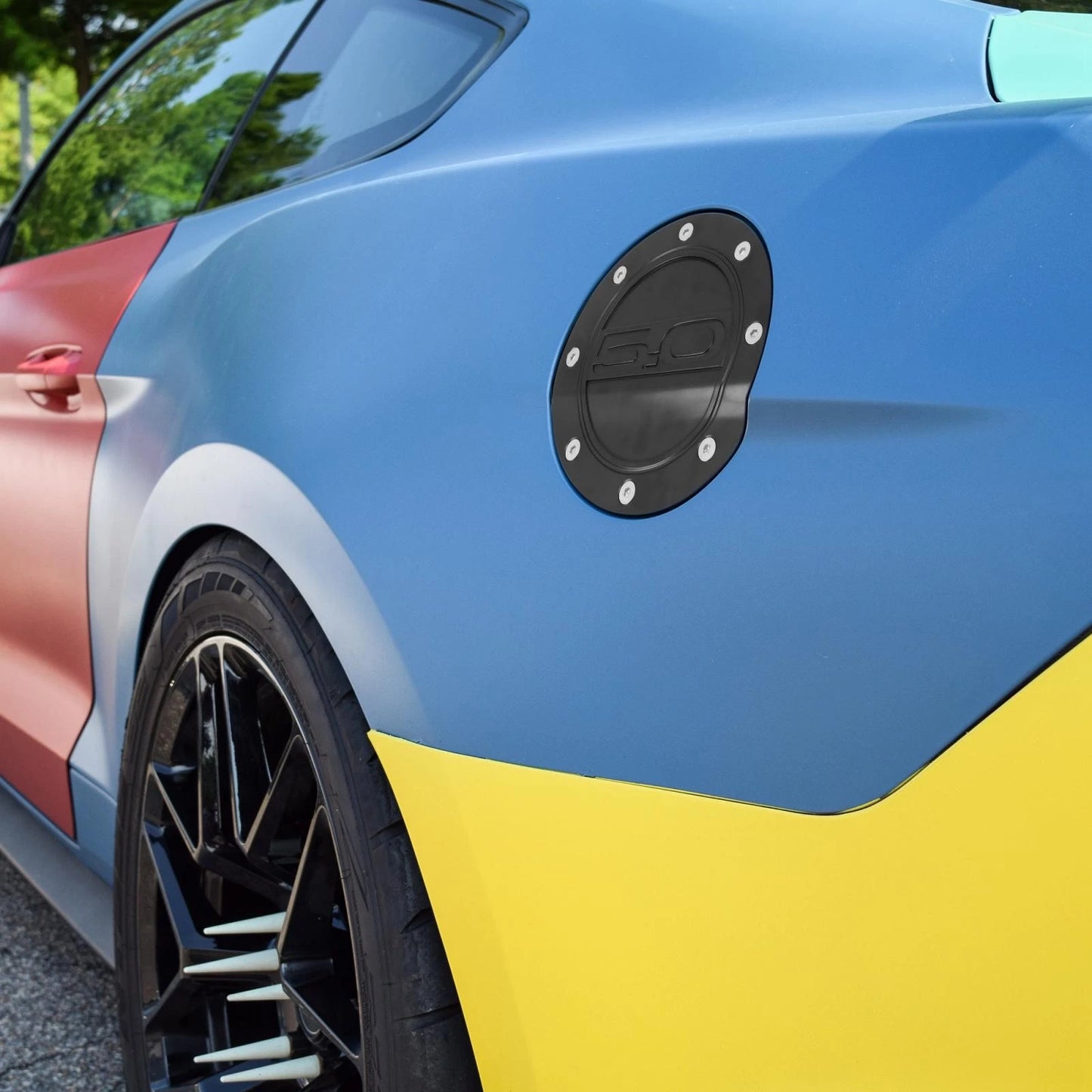 Gas Filler Cap Cover for Ford Mustang (2015-2019)