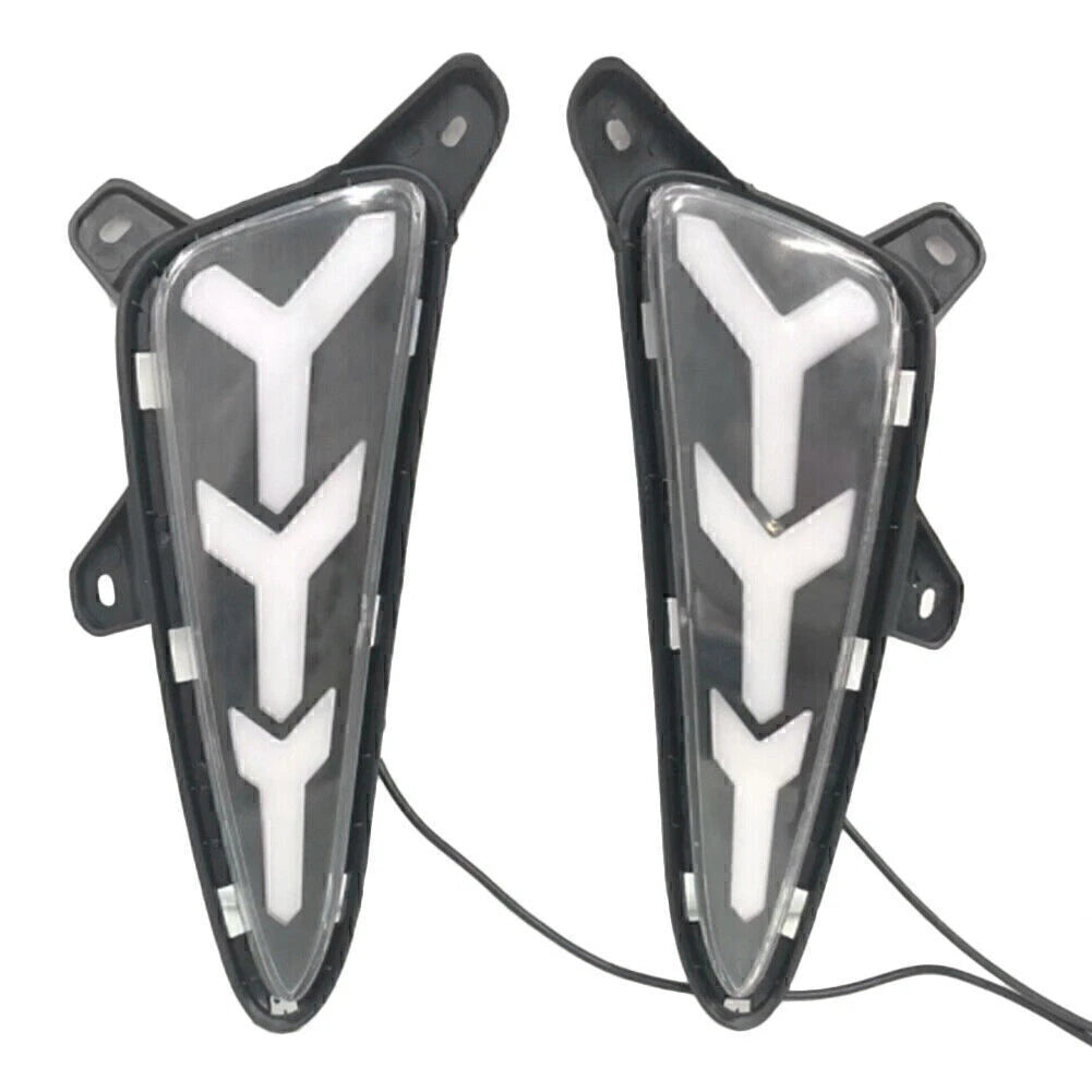 Dual Color LED Daytime Running Lights for 2016-2018 Toyota C-HR (2 x Lights)