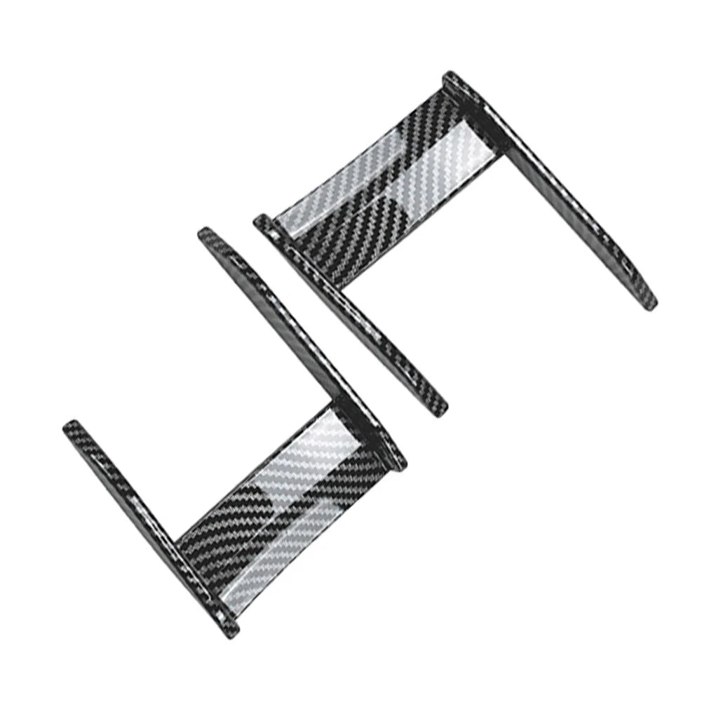 Carbon Look Front Bumper Side Spoiler for BMW 1 Series F40 (2019-2023)