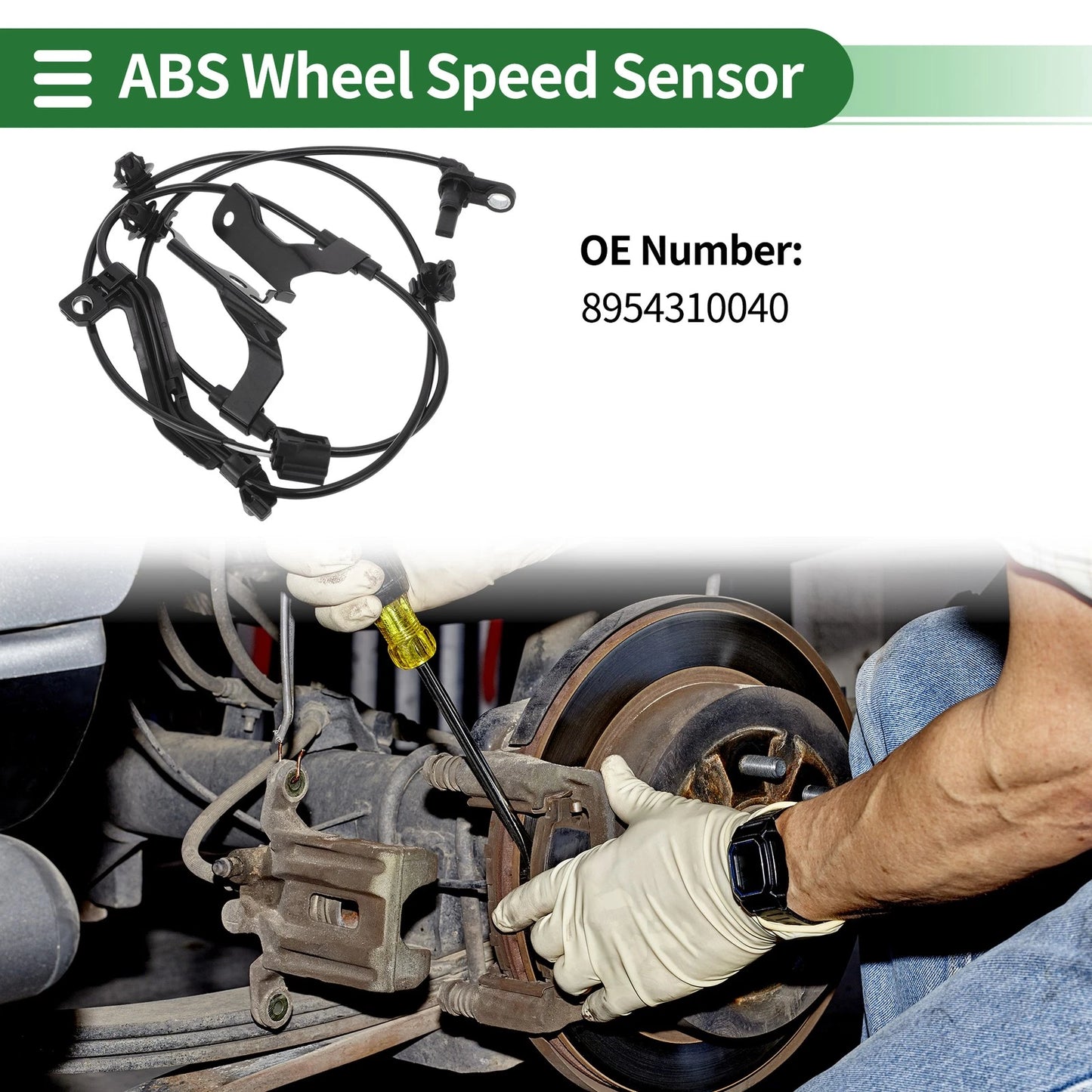 ABS Wheel Speed Sensor Front Left for Toyota CHR (2018–2019)