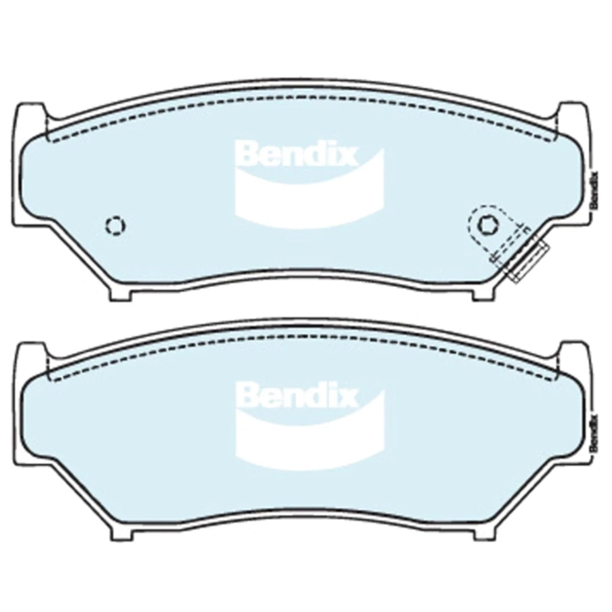 4WD Front Disc Brake Pads 2.0L for Suzuki Grand Vitara (1998 - 2005)
