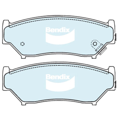 4WD Front Disc Brake Pads 2.0L for Suzuki Grand Vitara (1998 - 2005)