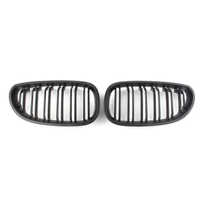 Matte Black Upper Bumper Grill Mesh Grille for BMW E60 E61 M5 2004-2009