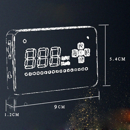 3.5" A2 GPS Car Head Up Display HUD for Over Speed Warning Speedometer (2020-2023)