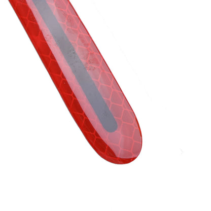 4Pcs Carbon Fiber Red Door Handle Protective Film for Car