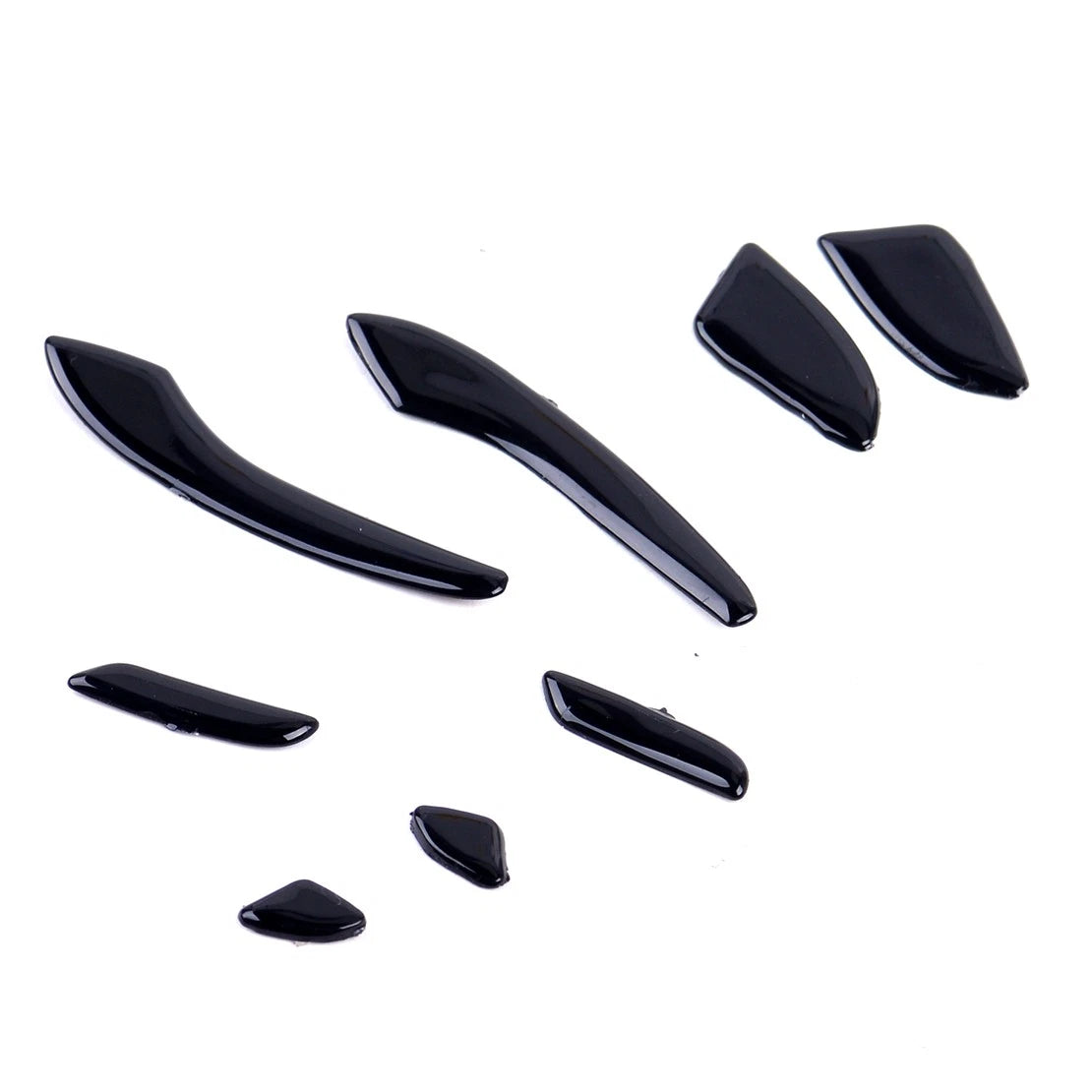 8 x Seat Switch Bezel Button Covers for Benz E-Class W213 (2016-2017)
