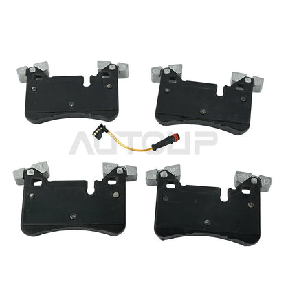 Rear Brake Disc Rotors With Pads & Sensor for Mercedes C63 AMG (2008–2015)