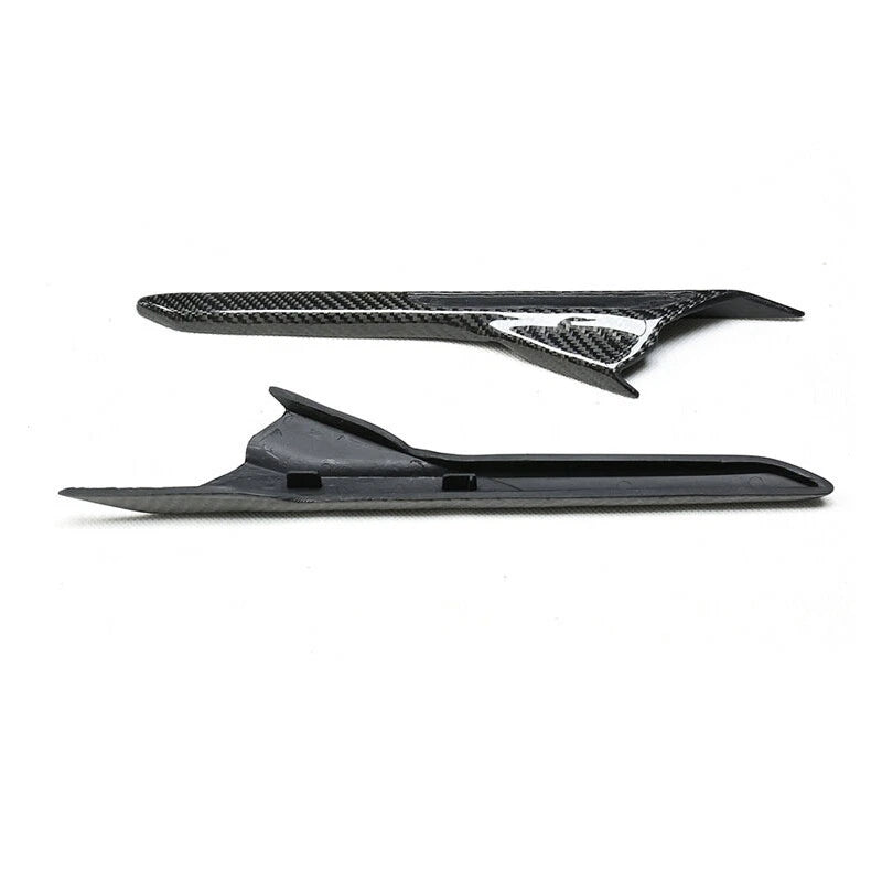 Dry Carbon Fiber Side Fender Air Vent Trim Parts Fit For BMW M5 2018-2022