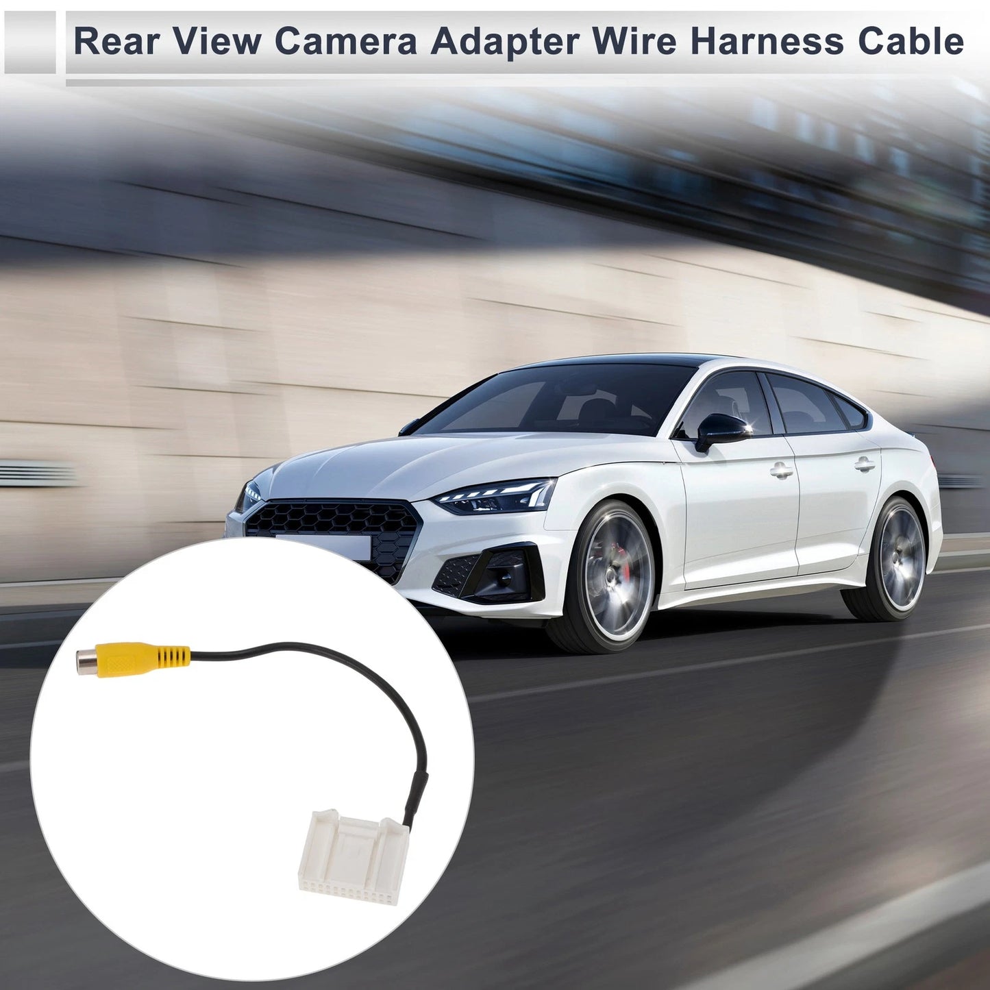 Rear View Camera Adapter Wire Harness Cable 1 Pcs for Toyota RAV4 (2015–2015)