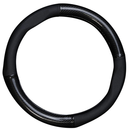 38cm PU Leather Steering Wheel Cover for Car SUV