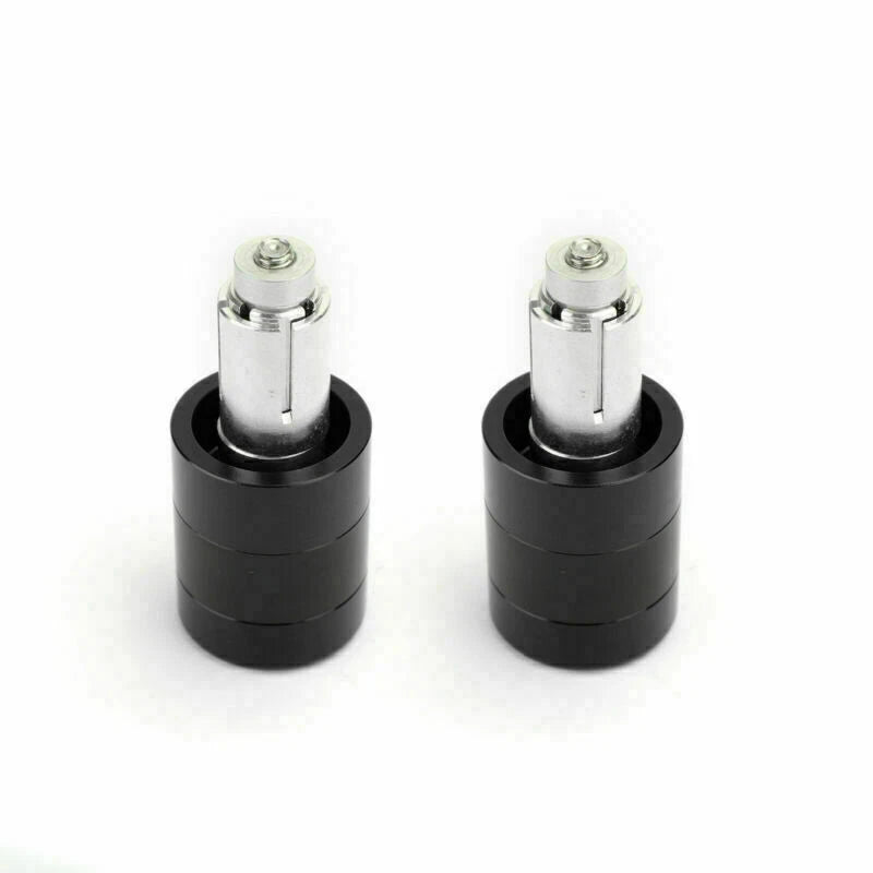 22mm Aluminum Black Motorcycle Handlebar Weights for F2